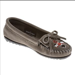 Minnetonka Thunderbird Suede Moccasin Loafers